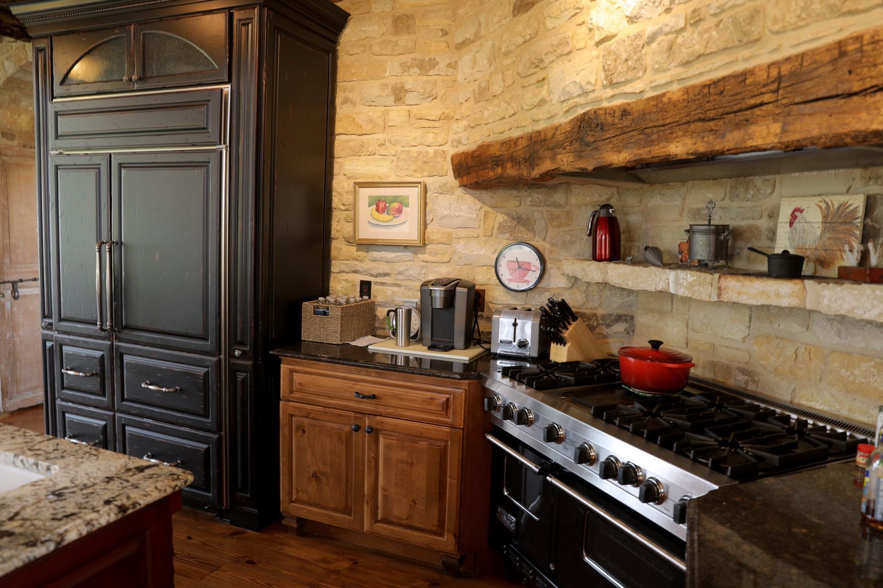 At home: Ron Brown's Franklin County ranch